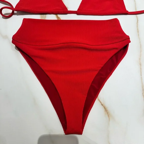 Beach Riot Red Bikini Set - Picture 8 of 9